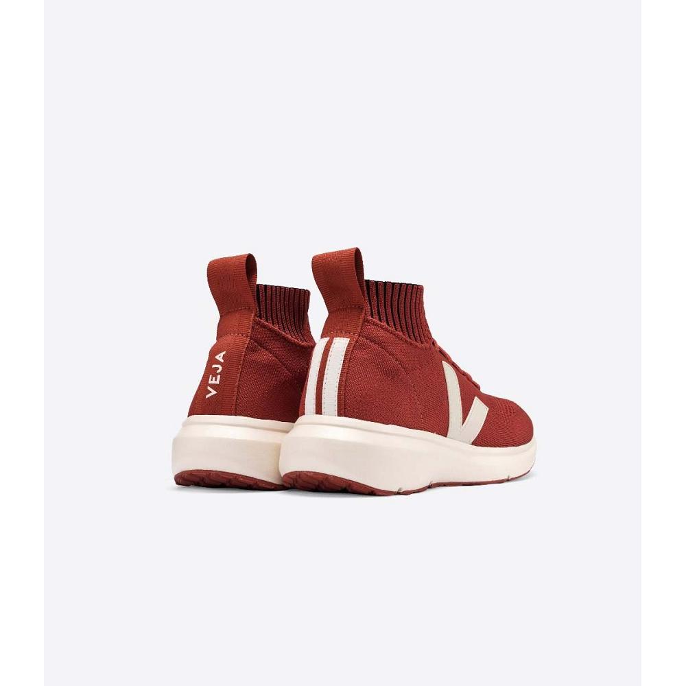 Veja V-KNIT VEJA X RICK OWENS MID Bezecke Topanky Damske Červené | SK 407CTV